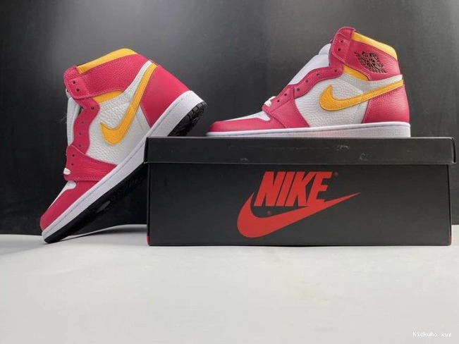 1 Fusion OGLight 555088-603 High Air Jordan Red 0804